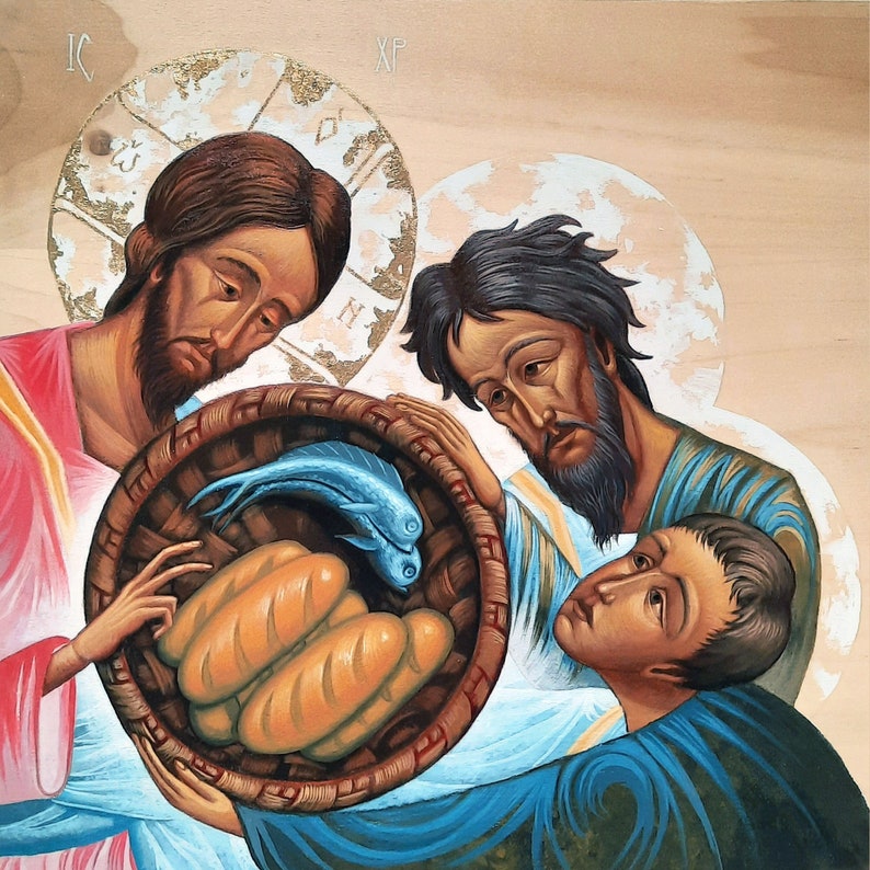 The miracle of the loaves and fishes